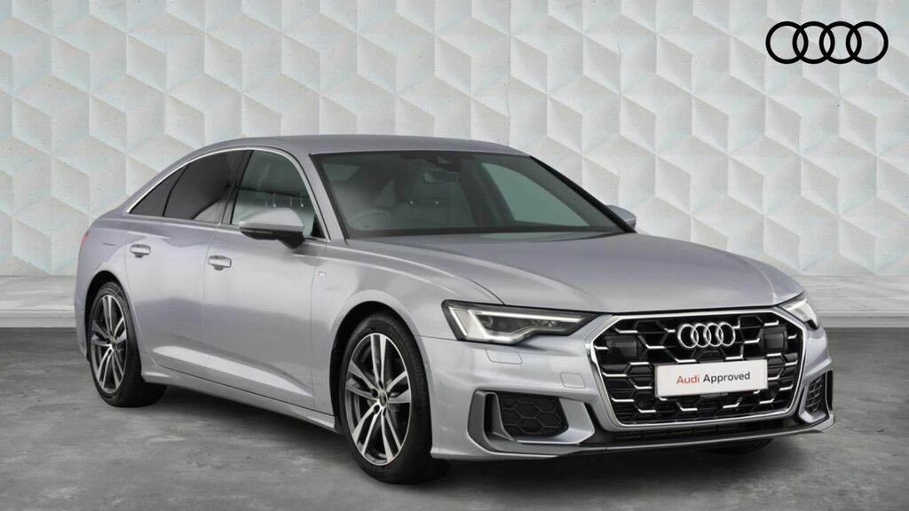 Audi A6 Saloon 2.0 Tfsi 40 S Line S Tronic Euro 6 4-Door Silver