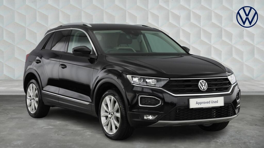 Volkswagen T-Roc Tsi Evo Sel Dsg Euro 6 5-Door LE21AOP Black