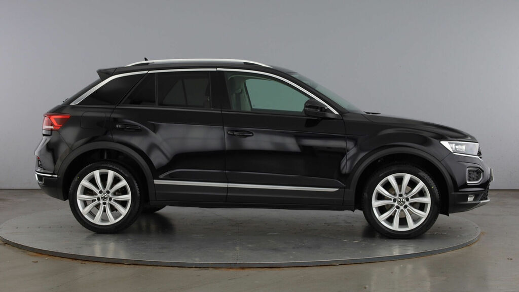 Volkswagen T-Roc Tsi Evo Sel Dsg Euro 6 5-Door LE21AOP Black #4