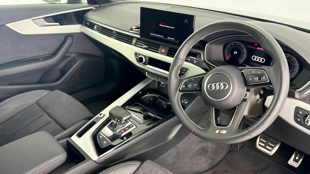 Audi A4 2.0 Tfsi 40 S Line S Tronic Euro 6 4-Door YA24AHV Black #6