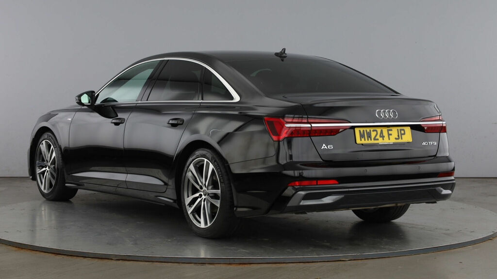 Audi A6 Saloon 2.0 Tfsi 40 S Line S Tronic Euro 6 4-Door MW24FJP Black #3