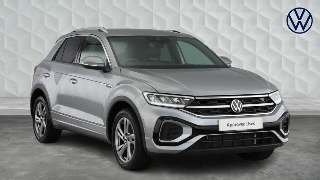 Volkswagen T-Roc 2.0 Tdi R-line Dsg Euro 6 5-Door KT25FZM Silver