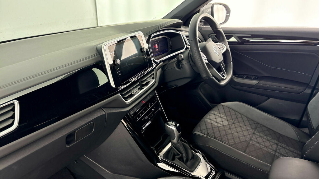 Volkswagen T-Roc 2.0 Tdi R-line Dsg Euro 6 5-Door KT25FZM Silver #2