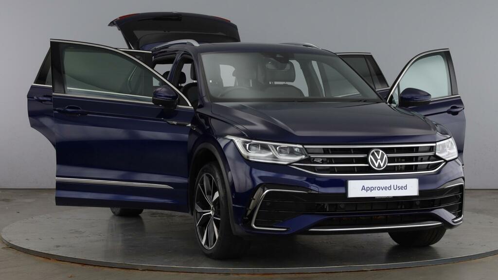 Volkswagen Tiguan Allspace Tsi R-line Dsg Euro 6 5-Door WR73OGA Blue #5