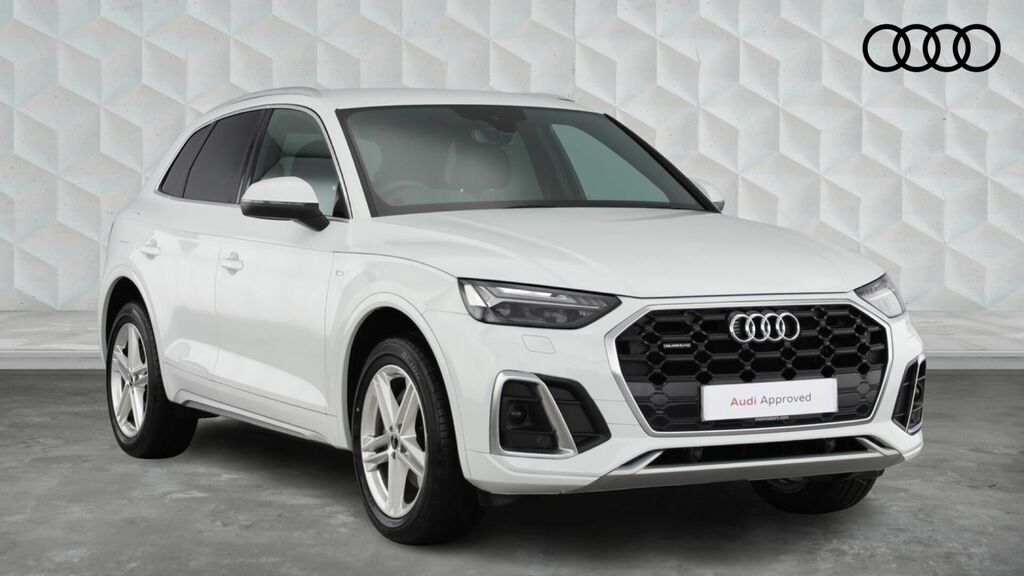 Audi Q5 2.0 Tdi 40 S Line S Tronic Quattro Euro 6 5-Door WR71LJV White