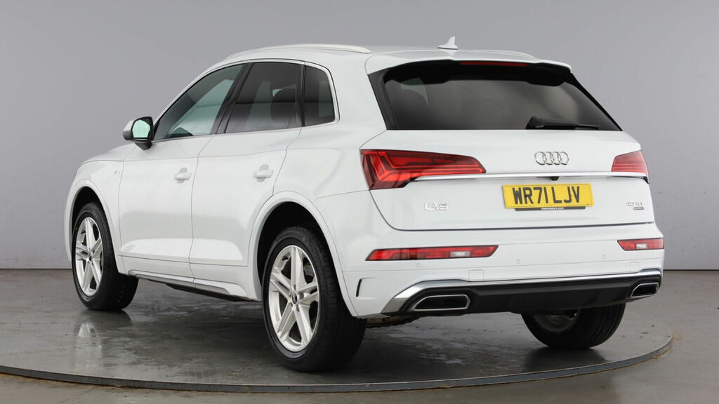 Audi Q5 2.0 Tdi 40 S Line S Tronic Quattro Euro 6 5-Door WR71LJV White #3