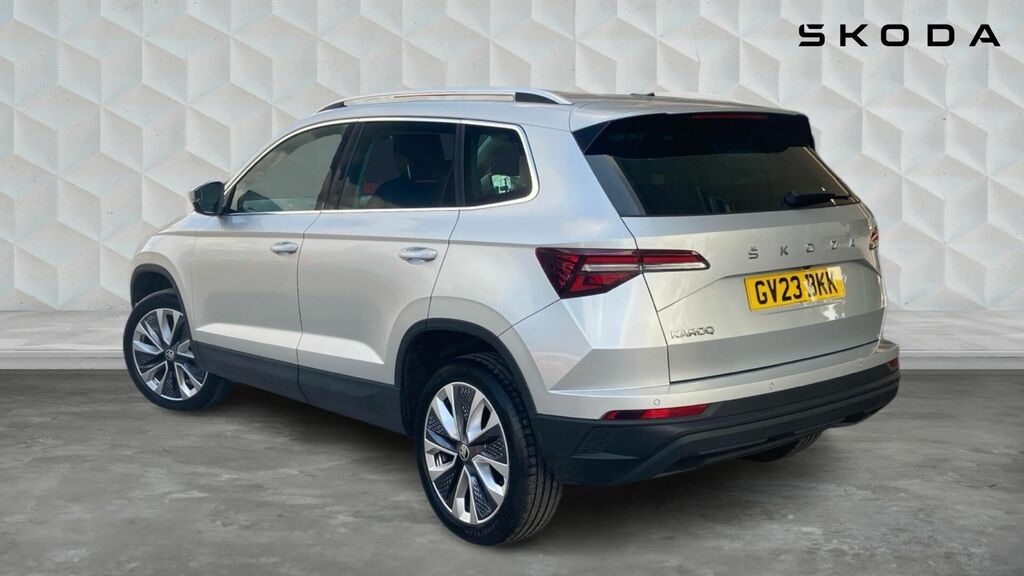 Skoda Karoq 2.0 Tdi Se L Dsg Euro 6 5-Door GV23BKK Silver #3