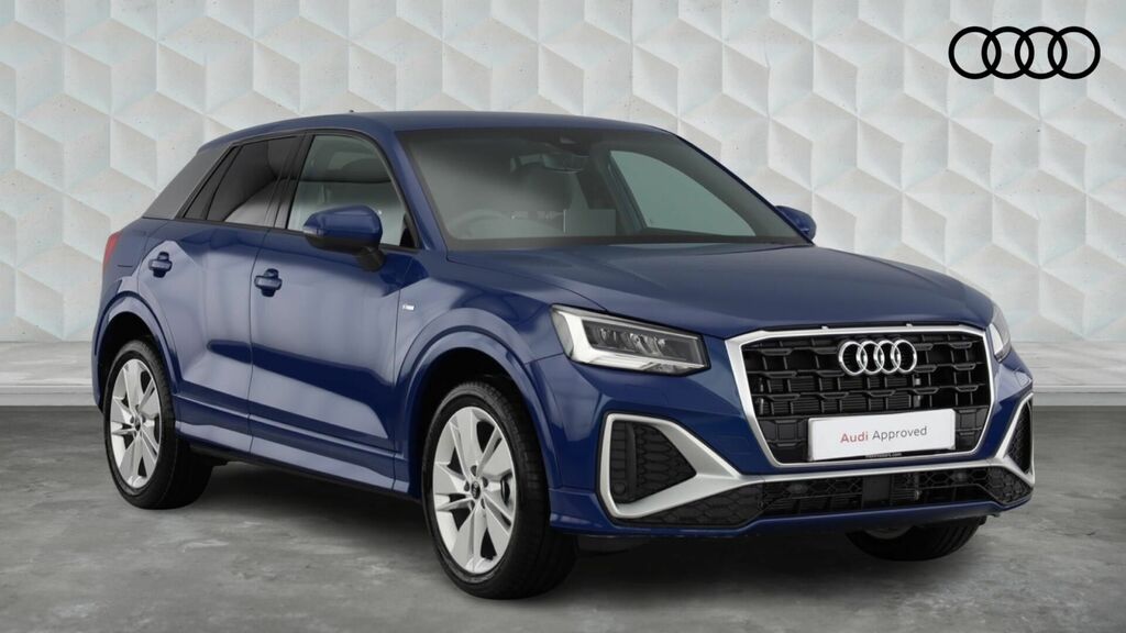 Audi Q2 1.0 Tfsi 30 S Line Euro 6 5-Door CK26MYH Blue
