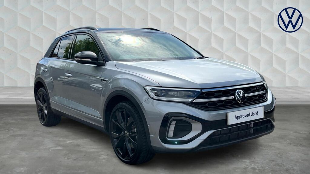 Volkswagen T-Roc Tsi Black Edition Plus Dsg Euro 6 5-Door DA75FWT Silver