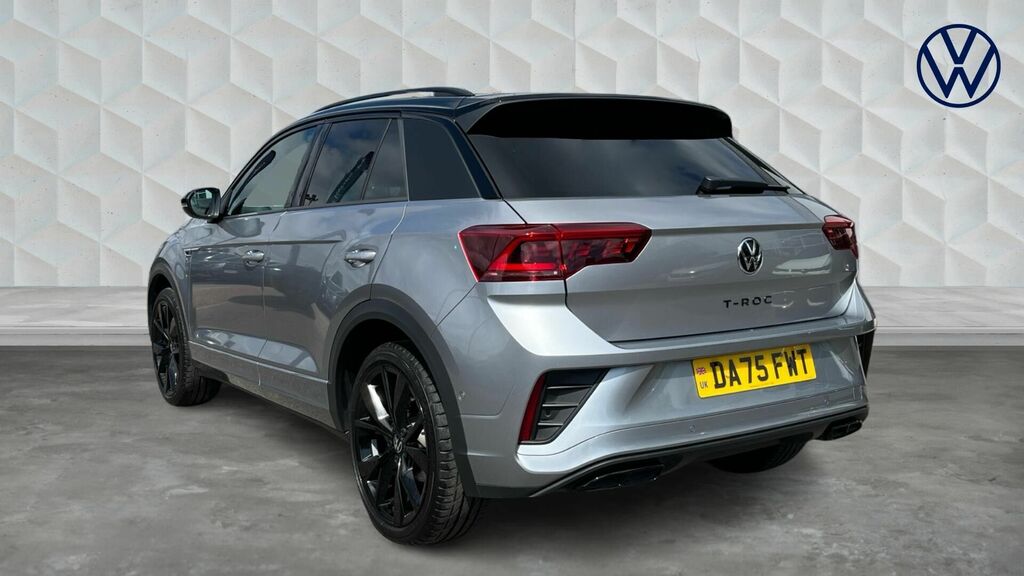 Volkswagen T-Roc Tsi Black Edition Plus Dsg Euro 6 5-Door DA75FWT Silver #3