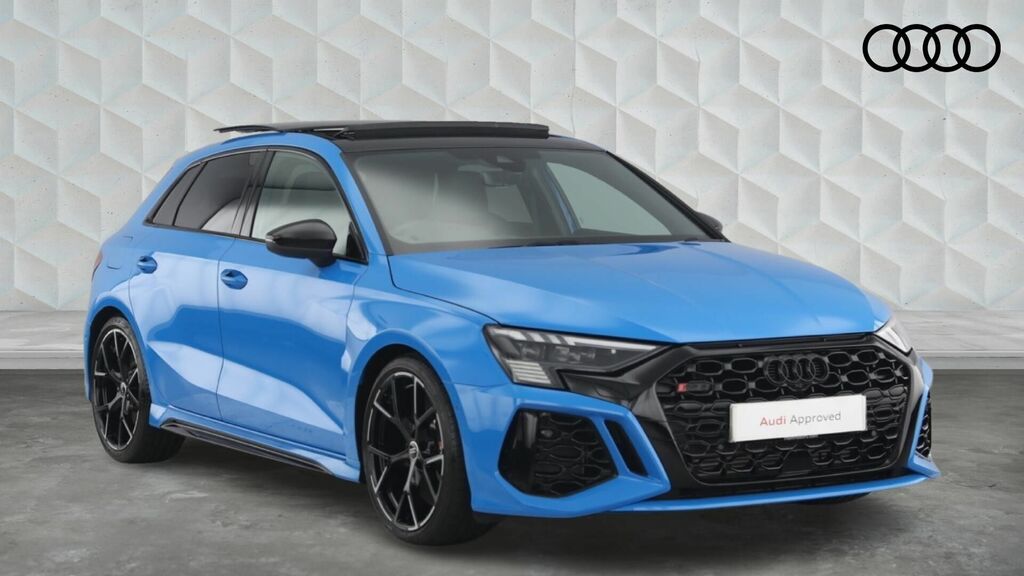 Audi RS3 Tfsi Vorsprung Sportback S Tronic Quattro Euro 6 5 CL23OEW Blue