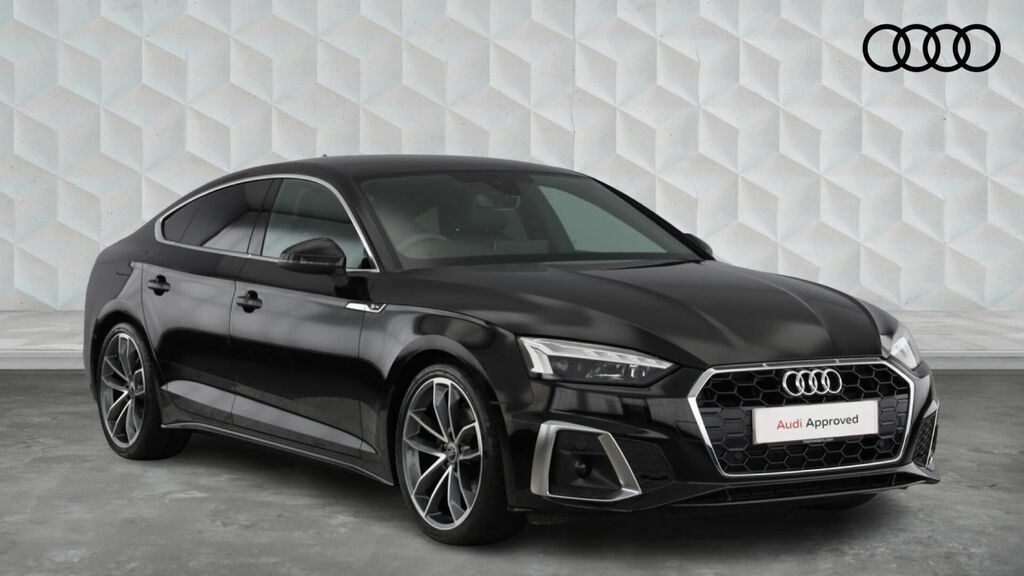 Audi A5 2.0 Tdi 35 S Line Sportback S Tronic Euro 6 5-Door Black