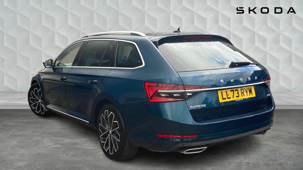 Skoda Superb 2.0 Tsi Laurin Klement Dsg 4Wd Euro 6 5-Door LL73RYM Blue #3