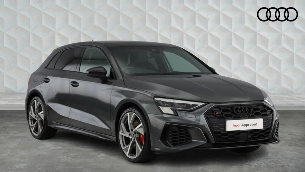Audi S3 2.0 Tfsi Black Edition Sportback S Tronic Quattro Grey