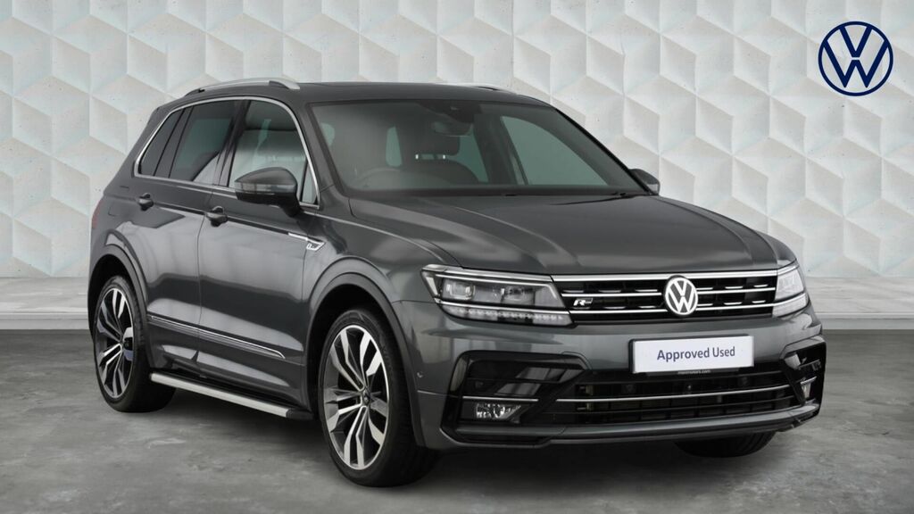 Volkswagen Tiguan 2.0 Tdi R-line Tech Dsg 4Motion Euro 6 5-Door Grey