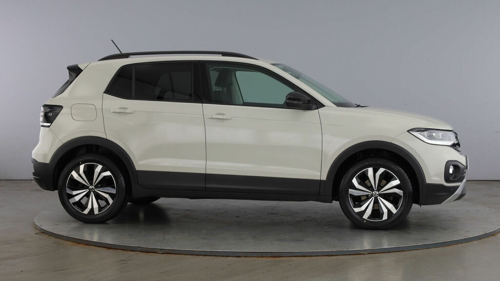 Volkswagen T-Cross 1.0 Tsi Black Edition Euro 6 5-Door CL73VSU Grey #4