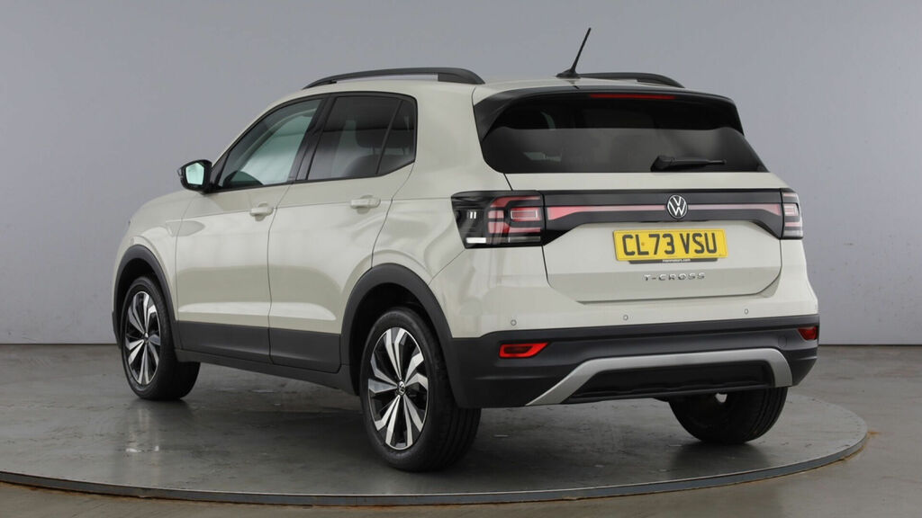 Volkswagen T-Cross 1.0 Tsi Black Edition Euro 6 5-Door CL73VSU Grey #3
