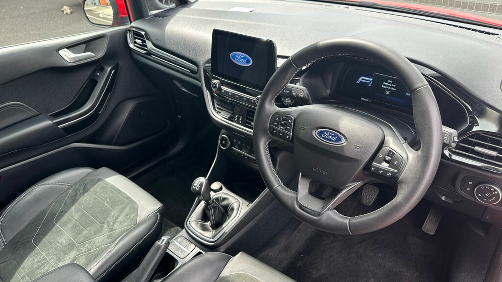 Ford Fiesta 1.0T Ecoboost Mhev Titanium X Euro 6 5-Door FG73YKF Red #6