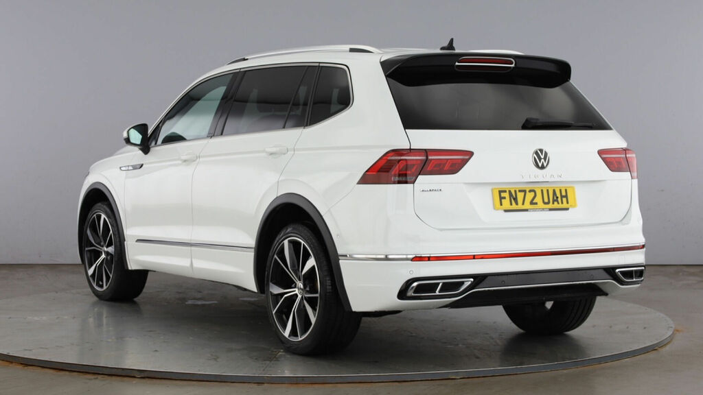 Volkswagen Tiguan Allspace Tsi R-line Dsg Euro 6 5-Door FN72UAH White #3