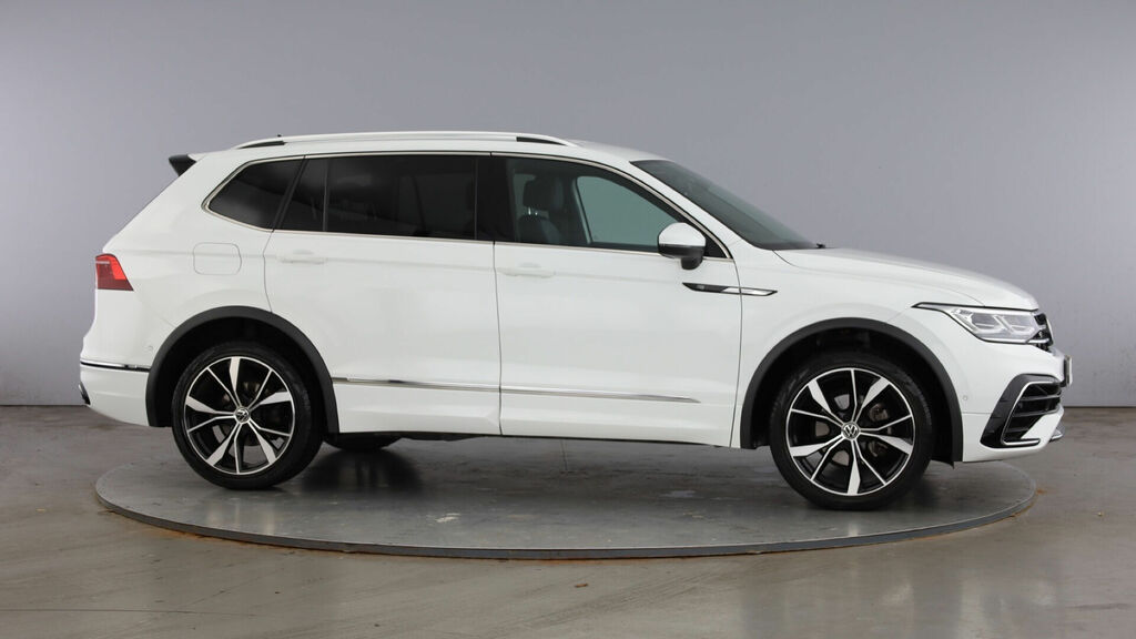 Volkswagen Tiguan Allspace Tsi R-line Dsg Euro 6 5-Door FN72UAH White #4
