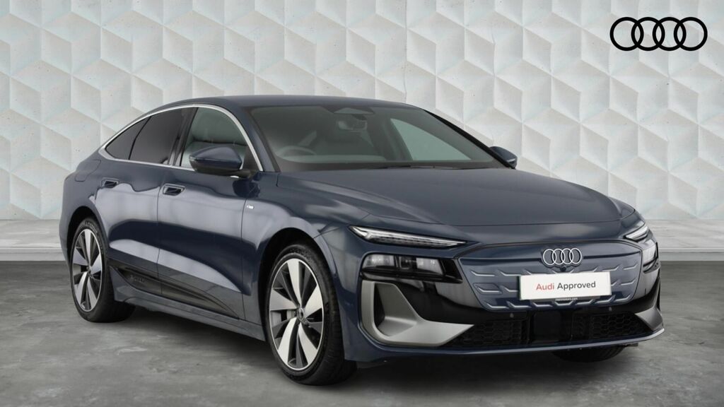 Audi A6 E-tron Sportback 100Kwh Performance S Line 5-Door Blue