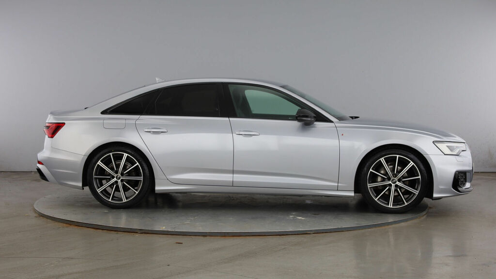 Audi A6 Saloon 2.0 Tdi 40 Black Edition S Tronic Quattro Euro 6 4 WU24LSF Silver #4