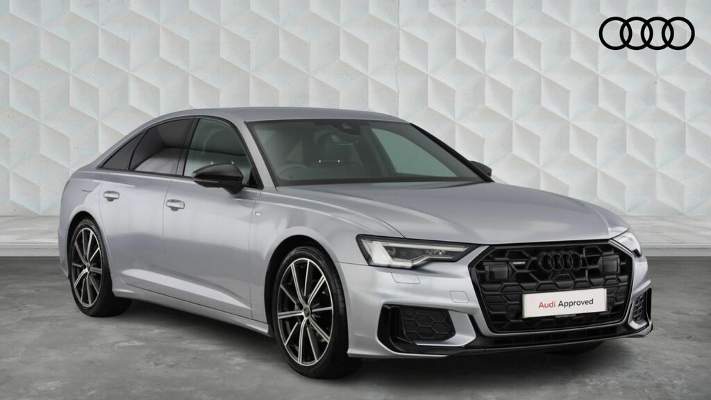 Audi A6 Saloon 2.0 Tdi 40 Black Edition S Tronic Quattro Euro 6 4 Silver
