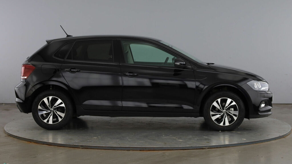 Volkswagen Polo 1.0 Tsi Match Euro 6 5-Door WH21NRJ Black #4