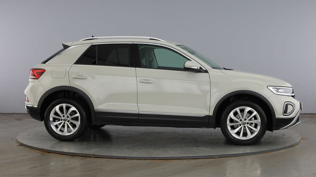 Volkswagen T-Roc 1.0 Tsi Style Euro 6 5-Door CK24XCJ Grey #4