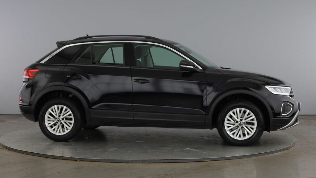 Volkswagen T-Roc Tsi Life Euro 6 5-Door CL73KHC Black #4