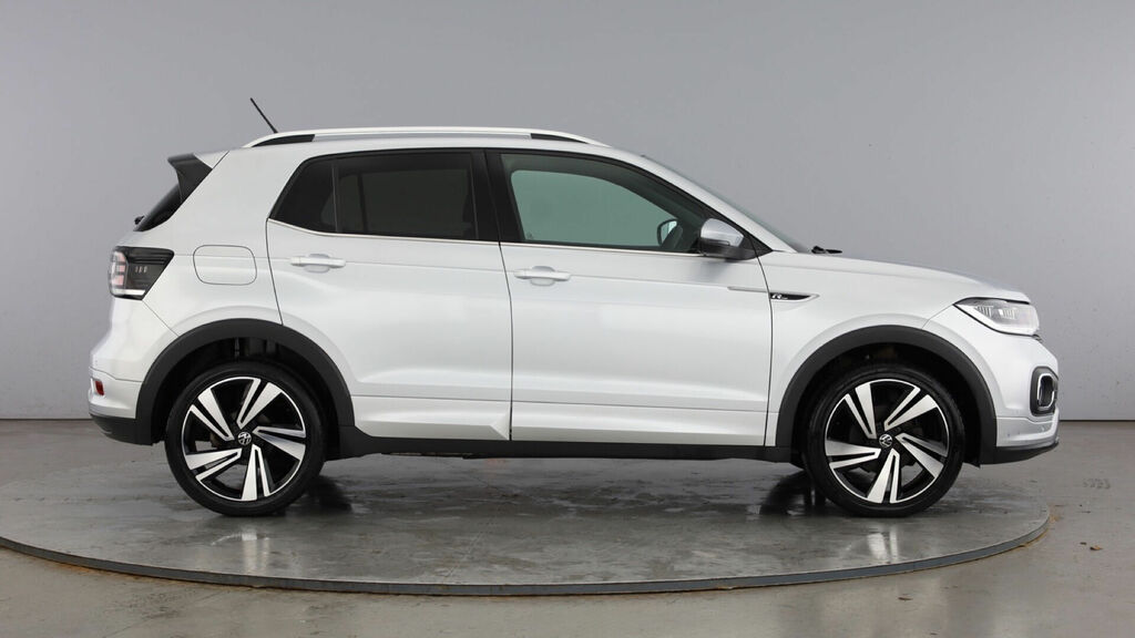 Volkswagen T-Cross Tsi Evo R-line Dsg Euro 6 5-Door Silver #4
