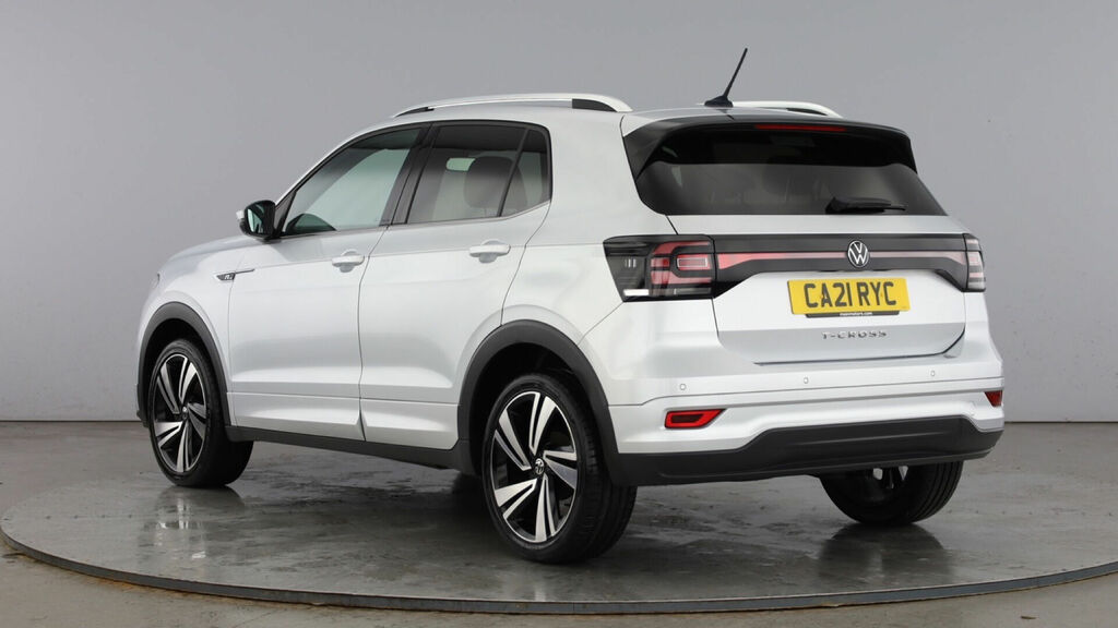 Volkswagen T-Cross Tsi Evo R-line Dsg Euro 6 5-Door Silver #3