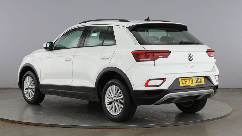 Volkswagen T-Roc 1.0 Tsi Life Euro 6 5-Door CF73JDX White #3