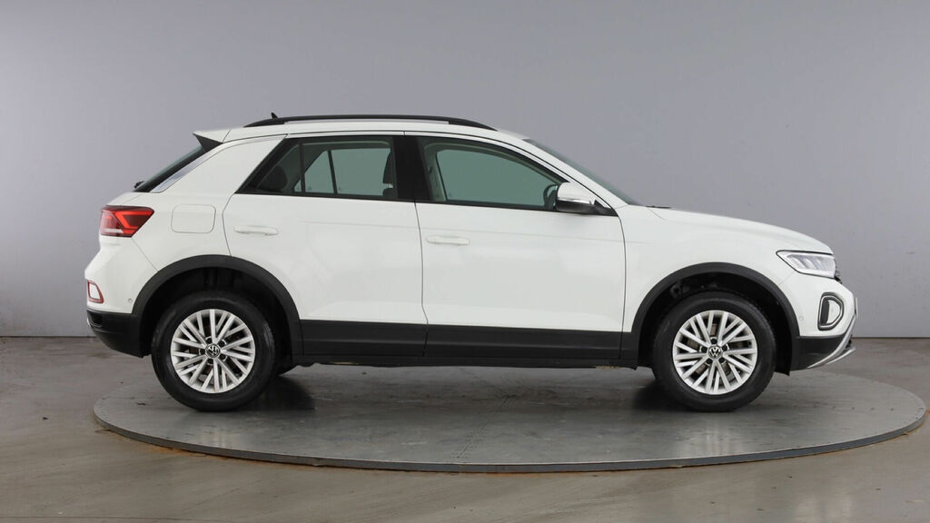 Volkswagen T-Roc 1.0 Tsi Life Euro 6 5-Door CF73JDX White #4