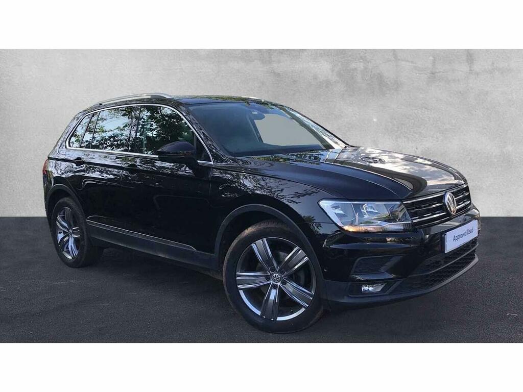 Volkswagen Tiguan 2.0 Tdi 150 R-line Tech Dsg Black #1