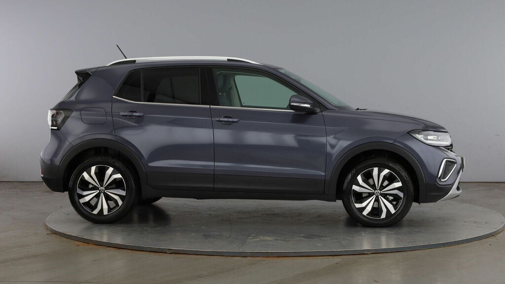 Volkswagen T-Cross 1.0 Tsi Style Dsg Euro 6 5-Door Grey #4