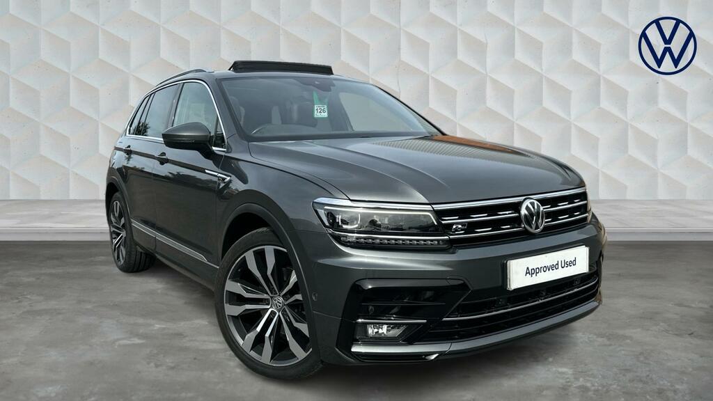 Volkswagen Tiguan 2.0 Tdi R-line Dsg Euro 6 5-Door Grey