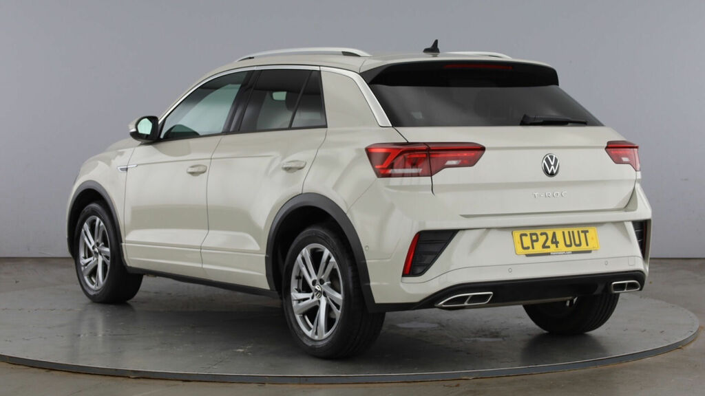Volkswagen T-Roc Tsi R-line Dsg Euro 6 5-Door CP24UUT Grey #3