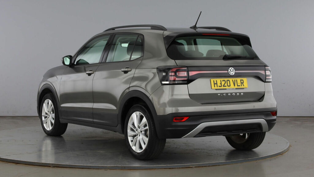 Volkswagen T-Cross 1.0 Tsi Se Euro 6 5-Door Grey #3