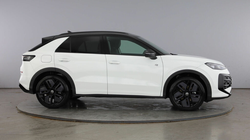 Volkswagen T-Roc Etsi Mhev R-line Dsg Euro 6 5-Door White #4