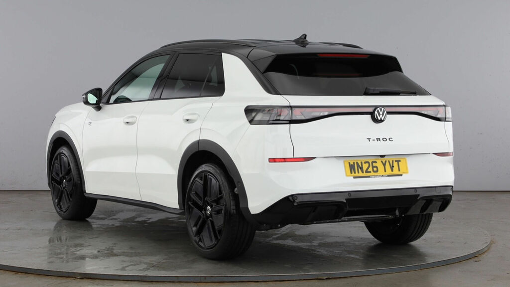 Volkswagen T-Roc Etsi Mhev R-line Dsg Euro 6 5-Door White #3