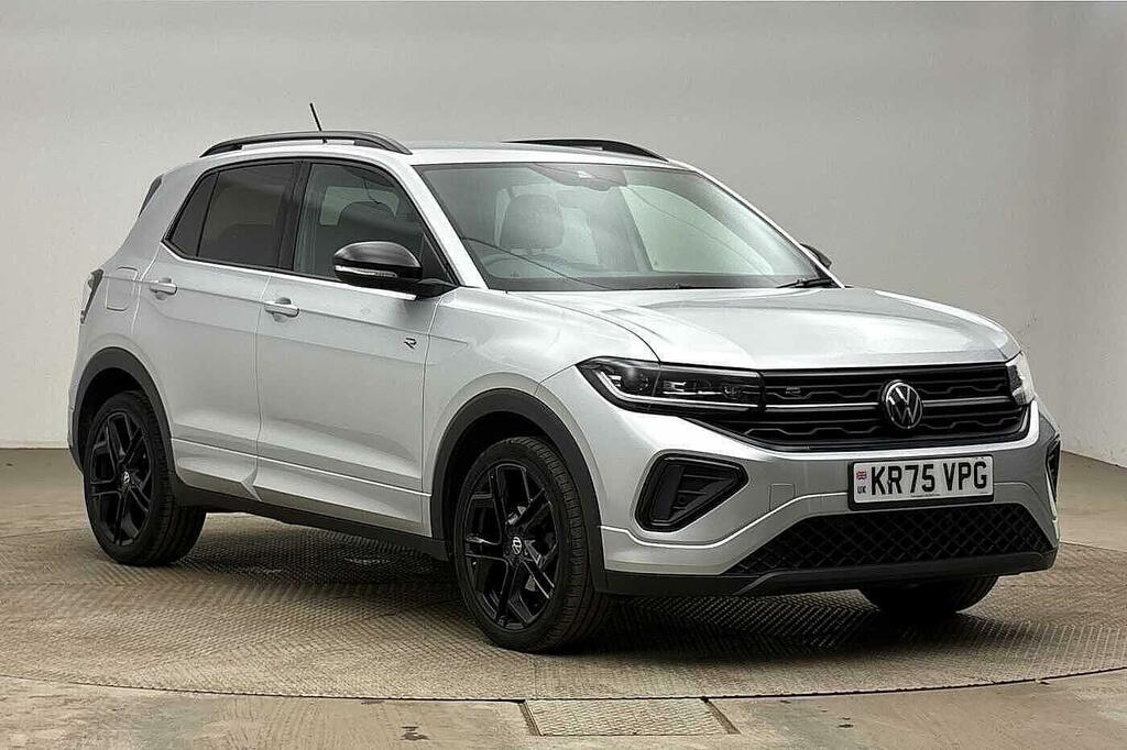 Volkswagen T-Cross 1.0 Tsi Black Edition Dsg Euro 6 5-Door Silver