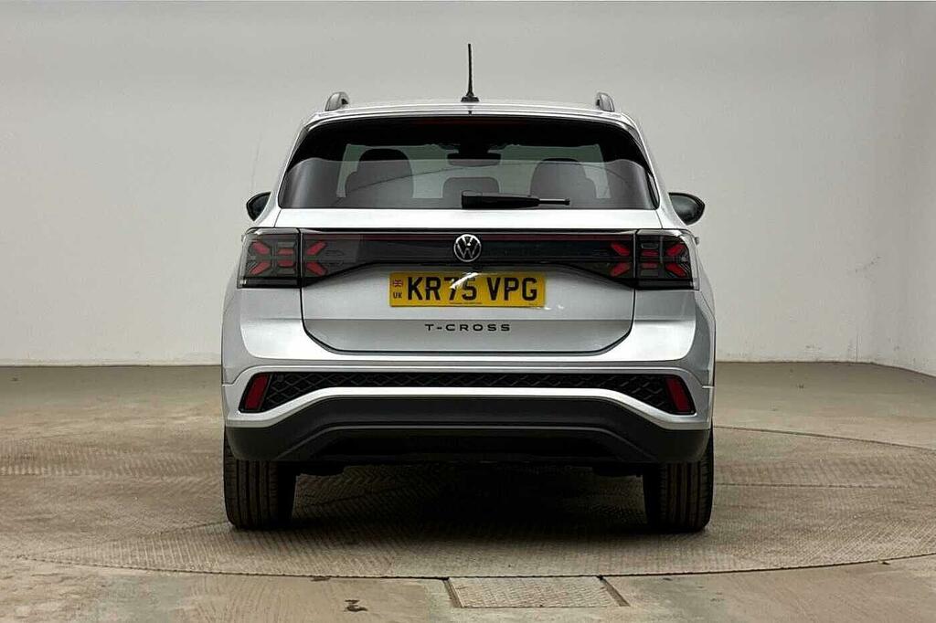 Volkswagen T-Cross 1.0 Tsi Black Edition Dsg Euro 6 5-Door Silver #6