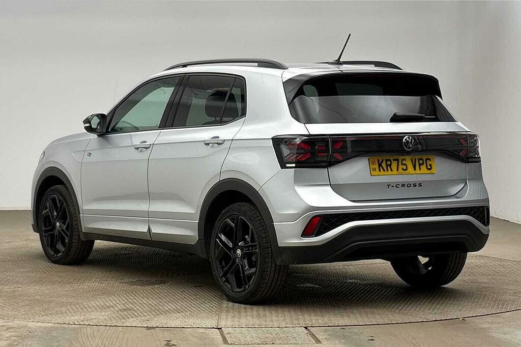Volkswagen T-Cross 1.0 Tsi Black Edition Dsg Euro 6 5-Door Silver #2