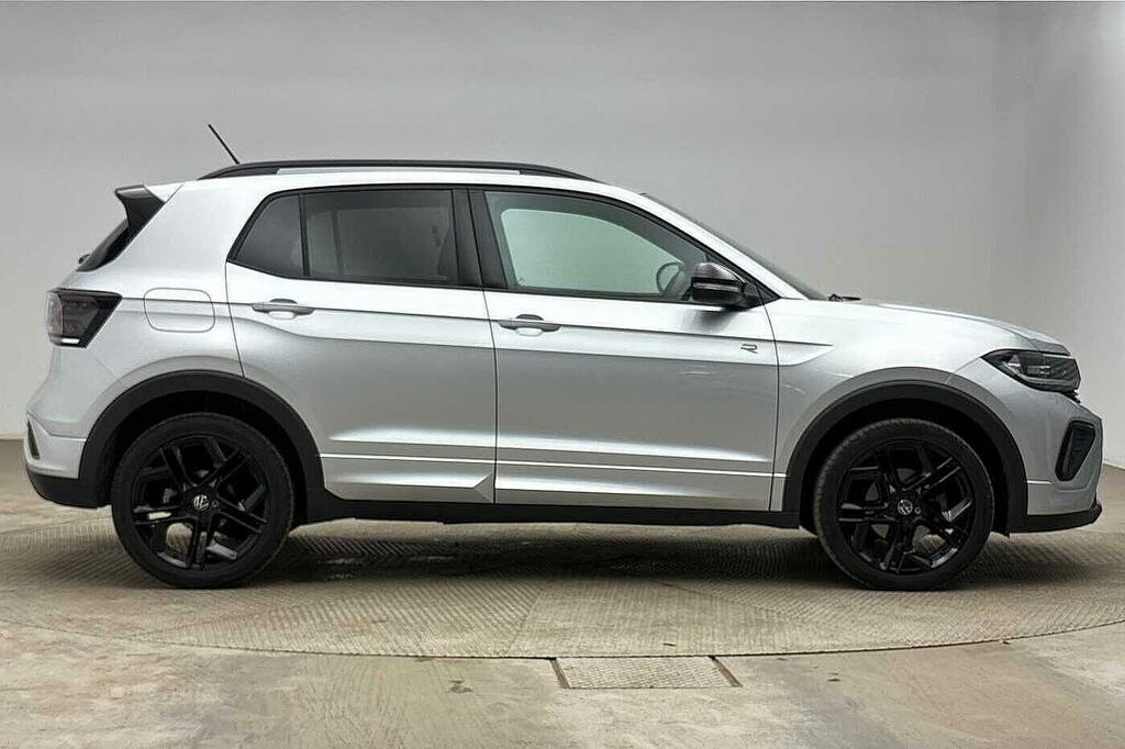 Volkswagen T-Cross 1.0 Tsi Black Edition Dsg Euro 6 5-Door Silver #3