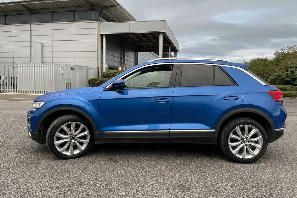 Volkswagen T-Roc Tsi Evo Sel Euro 6 5-Door Blue #3