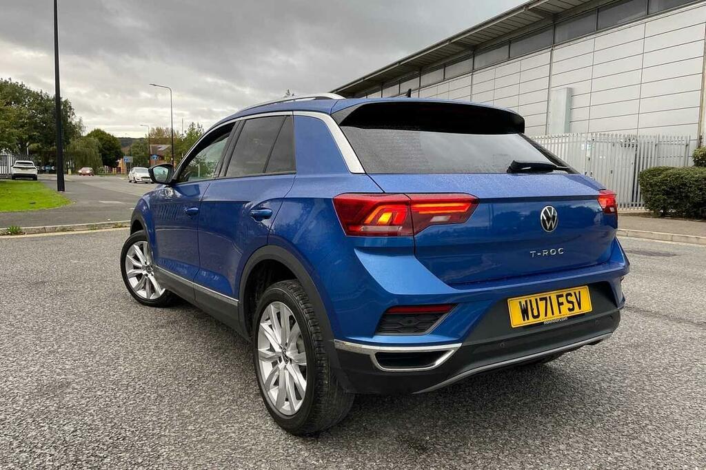 Volkswagen T-Roc Tsi Evo Sel Euro 6 5-Door Blue #2