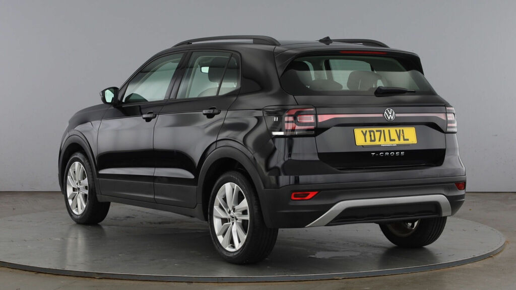 Volkswagen T-Cross 1.0 Tsi United Suv Dsg Euro 6 Ss 11 Black #3