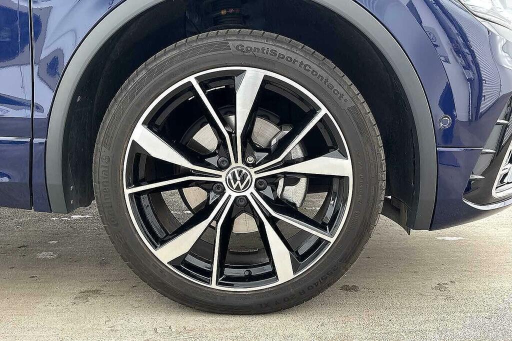 Volkswagen Tiguan Allspace Tsi R-line Dsg Euro 6 5-Door KN75VHX Blue #4