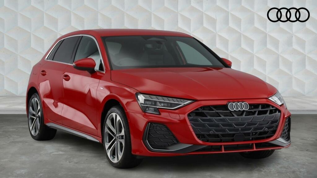 Audi A3 Sportback S Line Tfsi E 204 Ps S Tronic Red